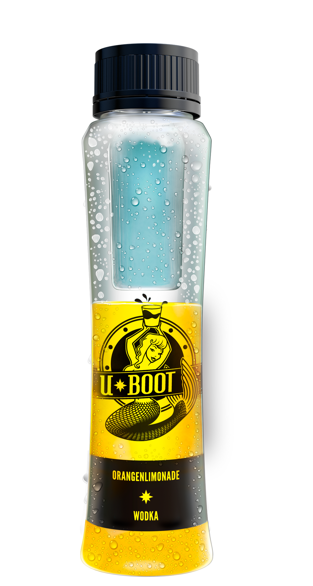 24er U-Boot Karton, Orangenlimonade Wodka