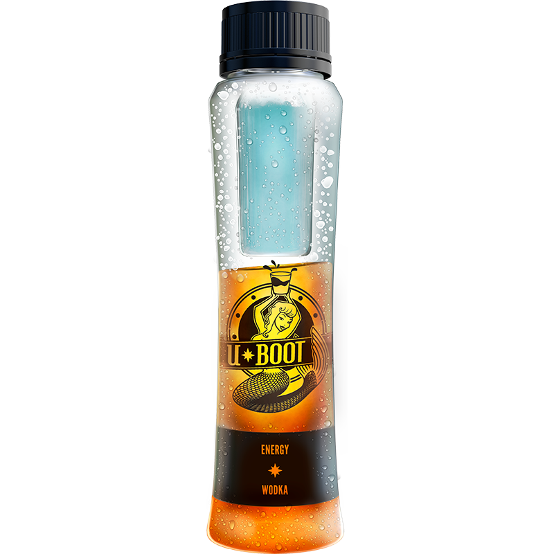 24er U-Boot Karton Energy Wodka